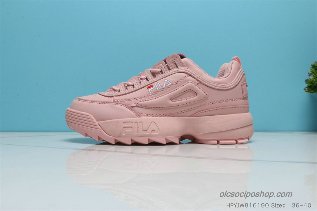 Női Fila Disruptor II Premium Rózsaszín/Fehér Cipők