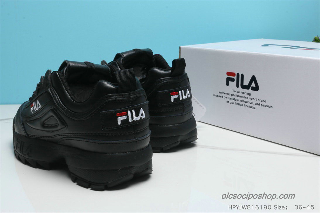 Női Fila Disruptor II Premium Fehér/Fekete Cipők