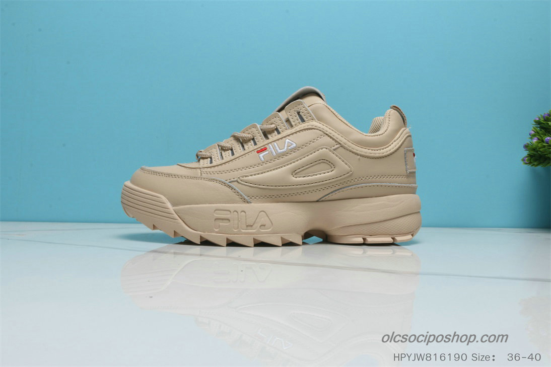 Női Fila Disruptor II Premium Khaki Cipők