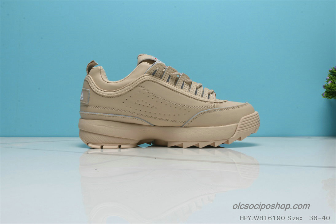 Női Fila Disruptor II Premium Khaki Cipők