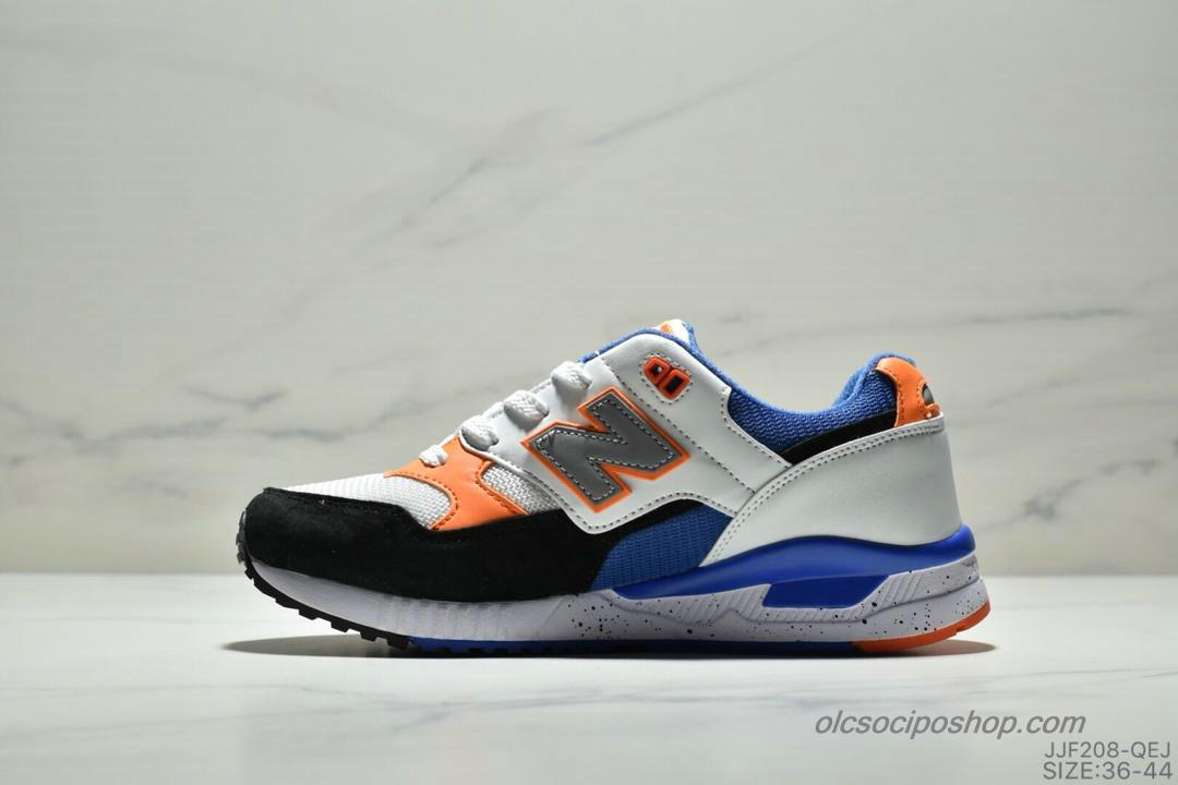New Balance 530 Fekete/Fehér/Narancs/Kék Cipők