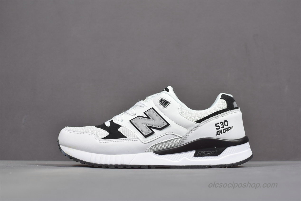 New Balance 530 Fehér/Fekete/Ezüst Cipők (M530LGA)