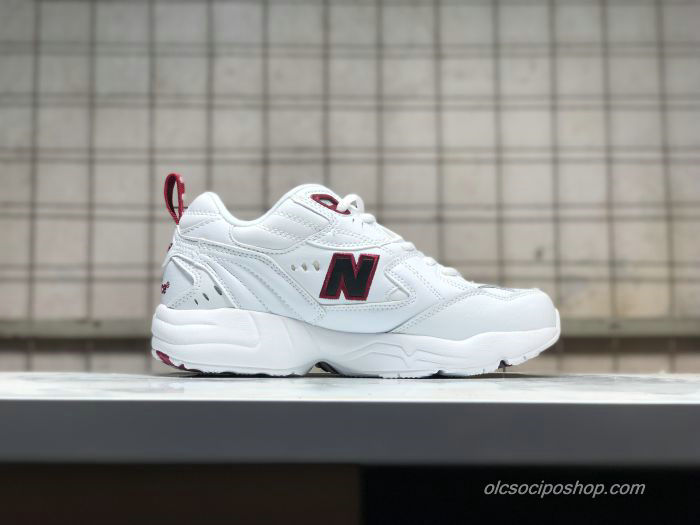 Női New Balance 608 Fehér/Bordeaux Cipők