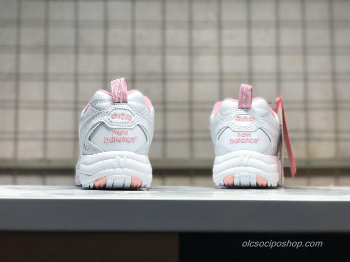 Női New Balance 608 Fehér/Rózsaszín Cipők