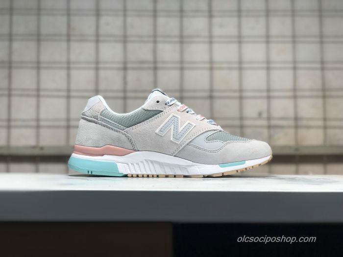 Női New Balance 840 Szürke/Zöld/Fehér Cipők (WL840RTN)