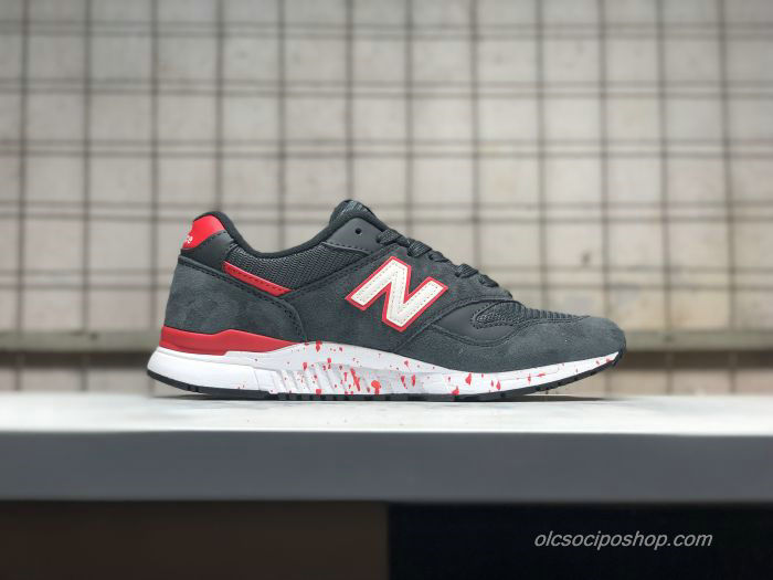 New Balance 840 Sötétszürke/Piros/Fehér Cipők (WL840CH)