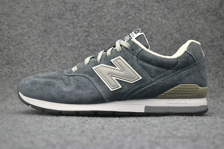 New Balance 996 Sötétszürke/Fehér/Ezüst Cipők (MRL996EM)