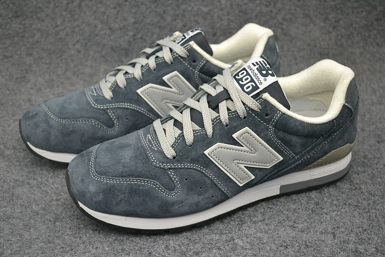 New Balance 996 Sötétszürke/Fehér/Ezüst Cipők (MRL996EM)