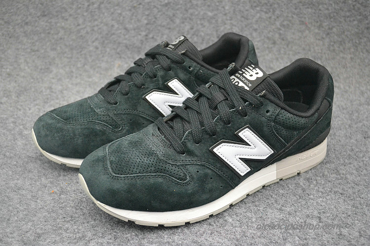 New Balance 996 Sötétzöld/Fehér Cipők (MRL996MU)