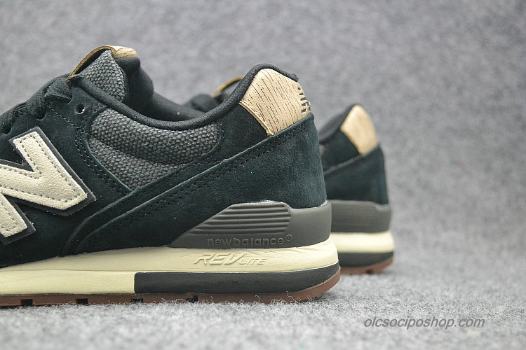 New Balance 996 Fekete/Khaki Cipők (MRL996PA)