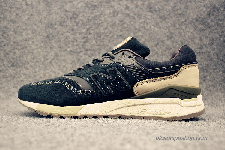 Férfi New Balance 997.5 Fekete/Khaki/Olajbogyó Cipők (ML997HEL)