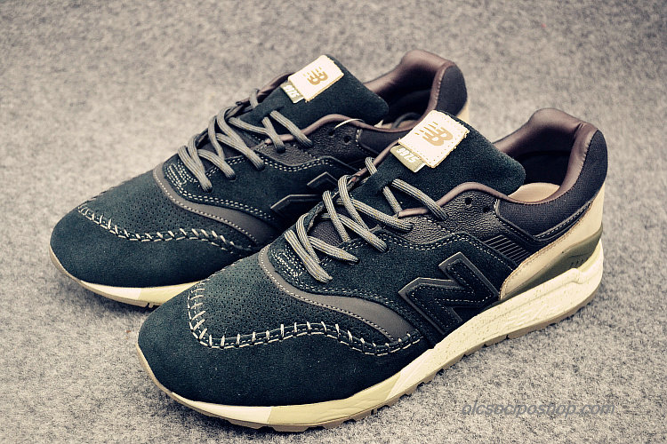 Férfi New Balance 997.5 Fekete/Khaki/Olajbogyó Cipők (ML997HEL)