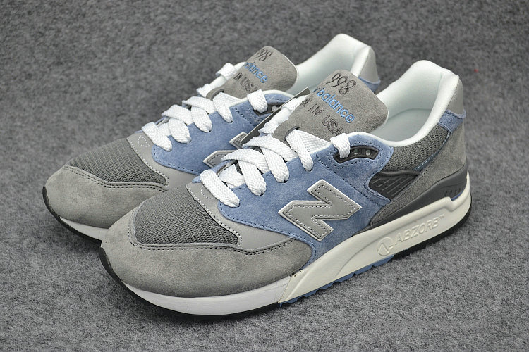 New Balance 998 Szürke/Világoskék/Fehér Cipők (M998CPLO)