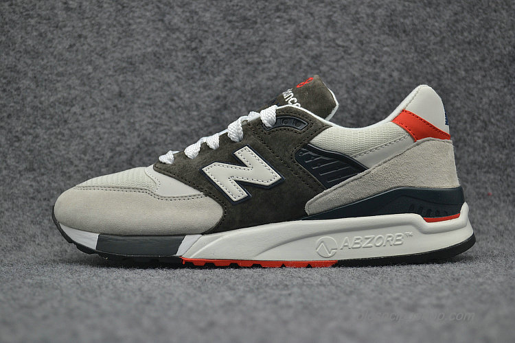 New Balance 998 Homok/Csokoládé/Piros/Fekete Cipők (M998CREA)