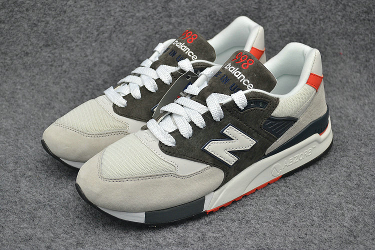 New Balance 998 Homok/Csokoládé/Piros/Fekete Cipők (M998CREA)