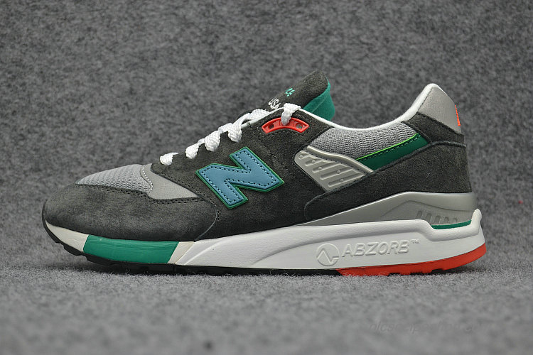 New Balance 998 Homok/Sötétszürke/Kék/Zöld Cipők (M998CSRR)