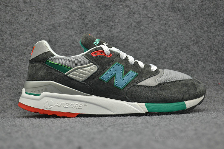 New Balance 998 Homok/Sötétszürke/Kék/Zöld Cipők (M998CSRR)