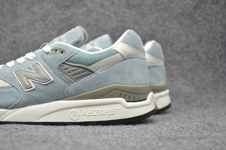 New Balance 998 Világoskék/Ezüst/Olajbogyó/Fehér Cipők (M998LL)