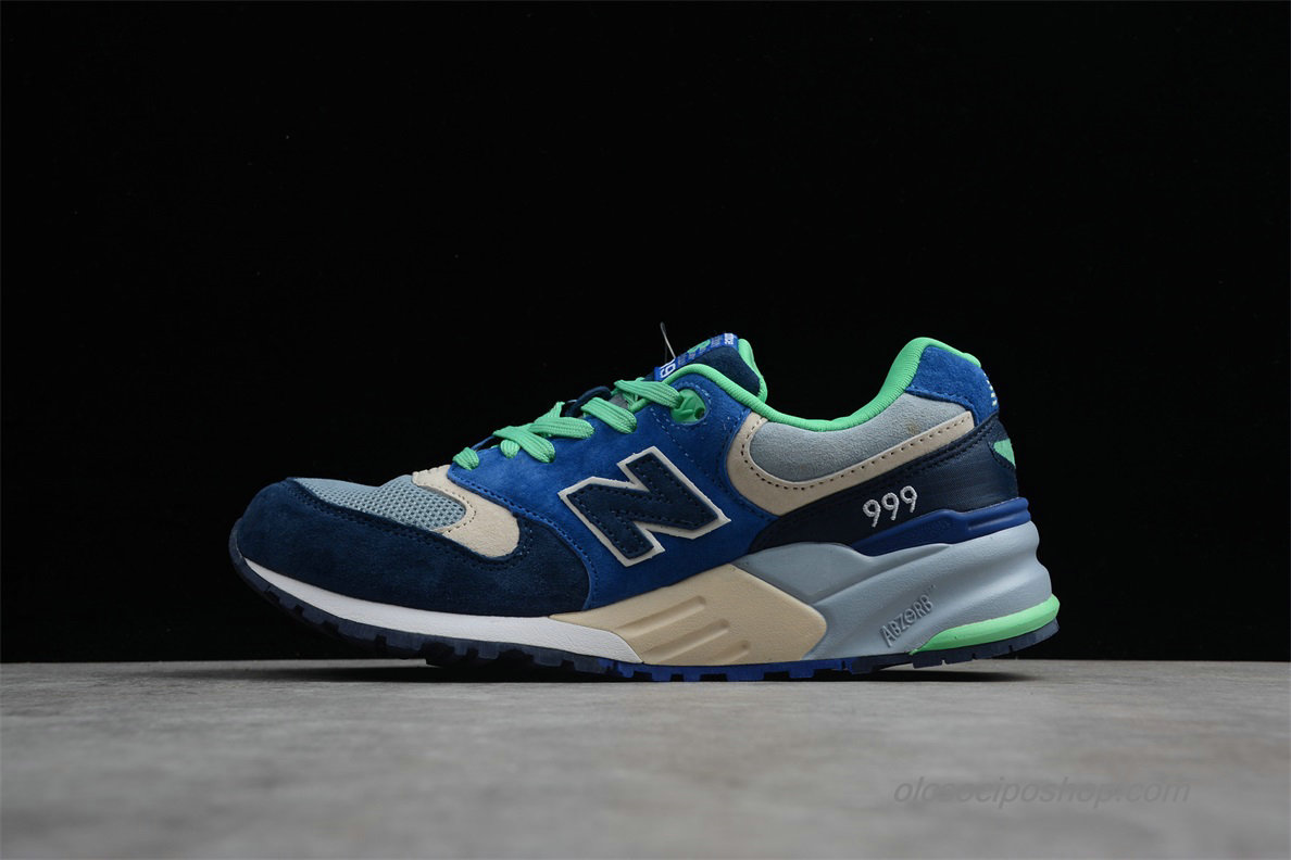 Férfi New Balance 999 Sötétkék/Zöld/Kék/Homok Cipők (ML999OBB)