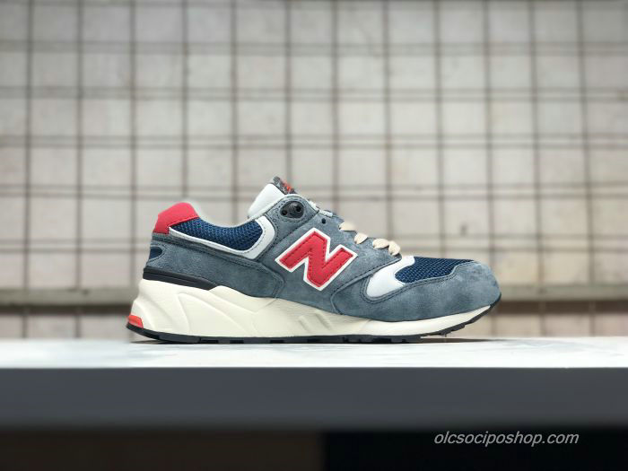 New Balance 999 Sötétkék/Piros/Piszkosfehér Cipők