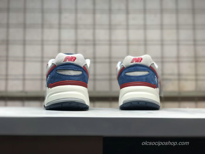 New Balance 999 Hamu Szürke/Sötétkék/Piros Cipők