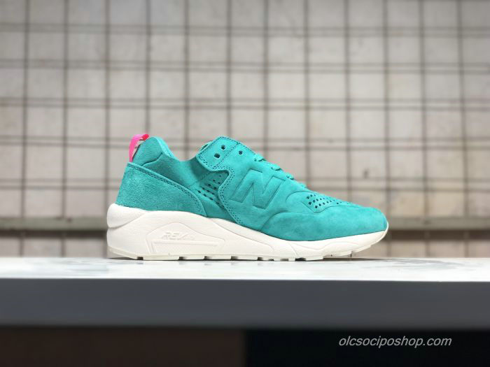 Női New Balance WRT580 Suede Zöld/Fehér/Rózsaszín Cipők