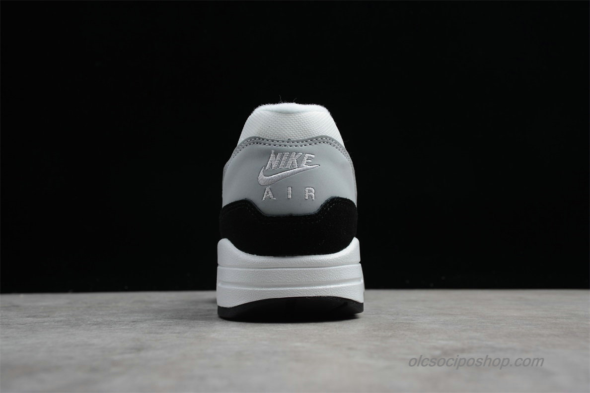 Férfi Nike Air Max 1 Anniversary Fehér/Szürke/Fekete Cipők (AH8145-003)