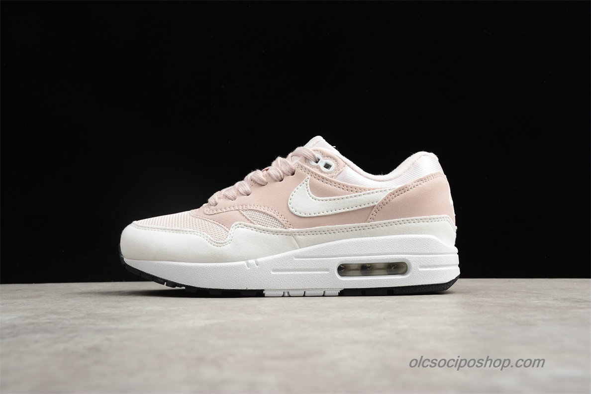 Női Nike Air Max 1 Fehér/Világos rózsaszín Cipők (319986-607)