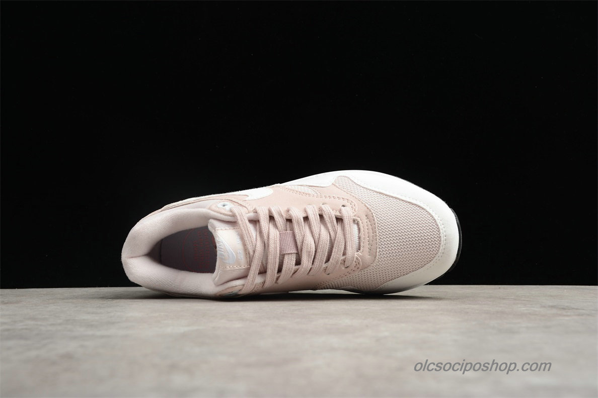 Női Nike Air Max 1 Fehér/Világos rózsaszín Cipők (319986-607)