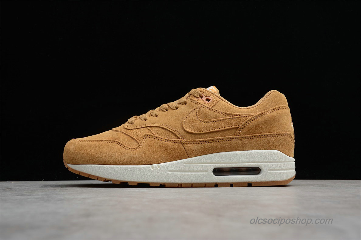 Nike Air Max 1 Premium Barna/Fehér Cipők (875844-203)