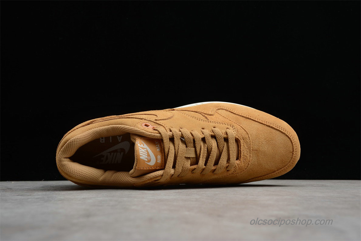 Nike Air Max 1 Premium Barna/Fehér Cipők (875844-203)