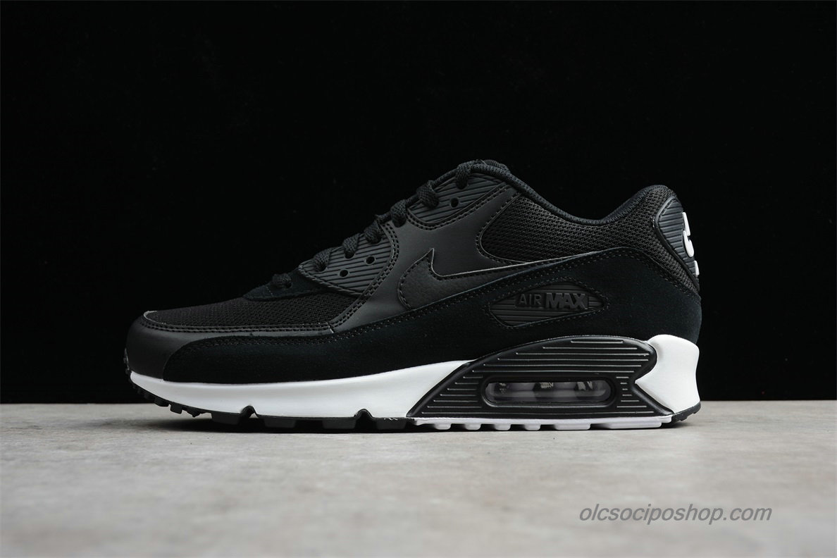 Férfi Nike Air Max 90 Essential Fekete/Fehér Cipők (837384-077)