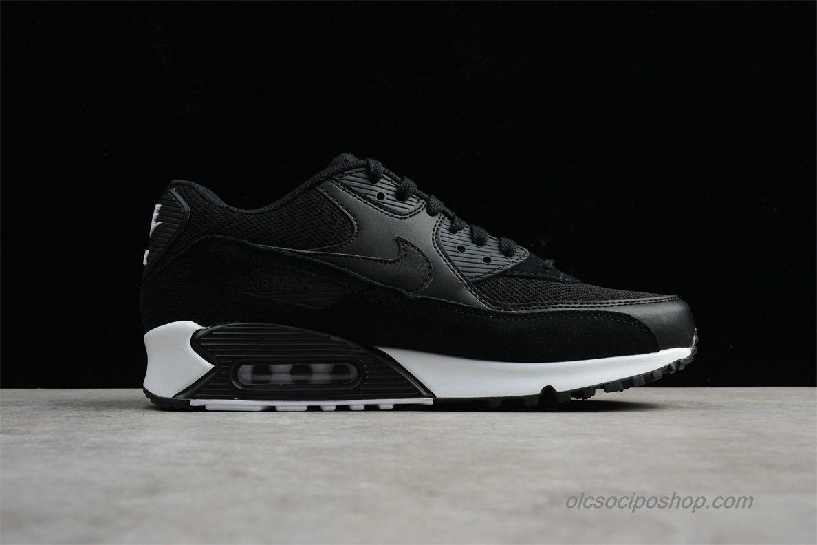 Férfi Nike Air Max 90 Essential Fekete/Fehér Cipők (837384-077)