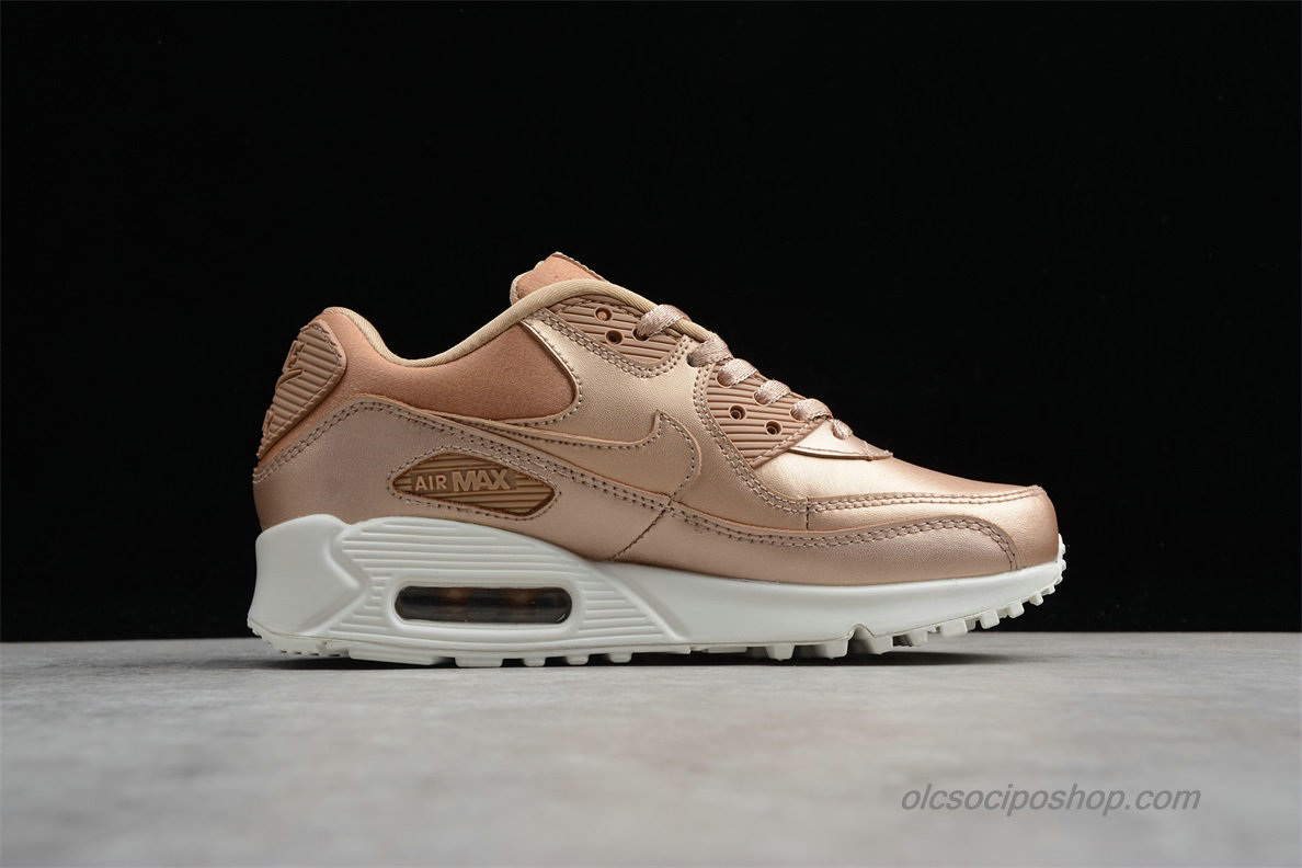 Női Nike Air Max 90 PRM Arany/Fehér Cipők (896497-902)