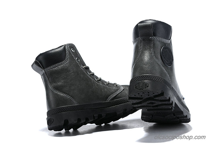 Férfi Palladium Pampa Cuff Lux Waterproof Sötétszürke Csizmák