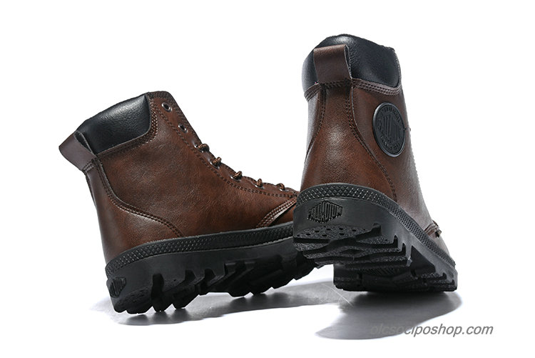 Férfi Palladium Pampa Cuff Lux Waterproof Csokoládé Csizmák