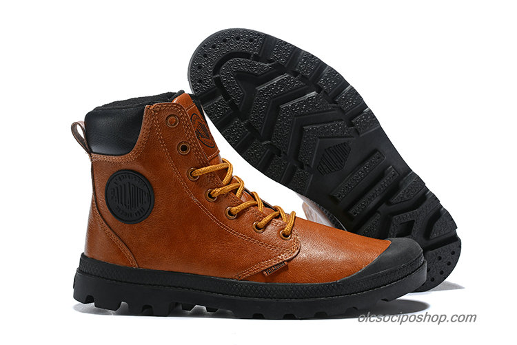 Férfi Palladium Pampa Cuff Lux Waterproof Barna Csizmák