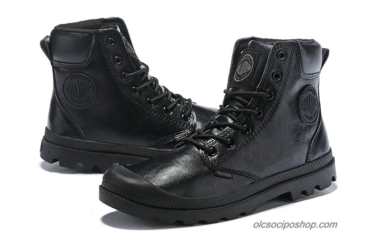 Férfi Palladium Pampa Cuff Lux Waterproof Fekete Csizmák