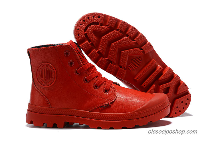 Női Palladium Pampa Cuff Lux Waterproof Piros Csizmák