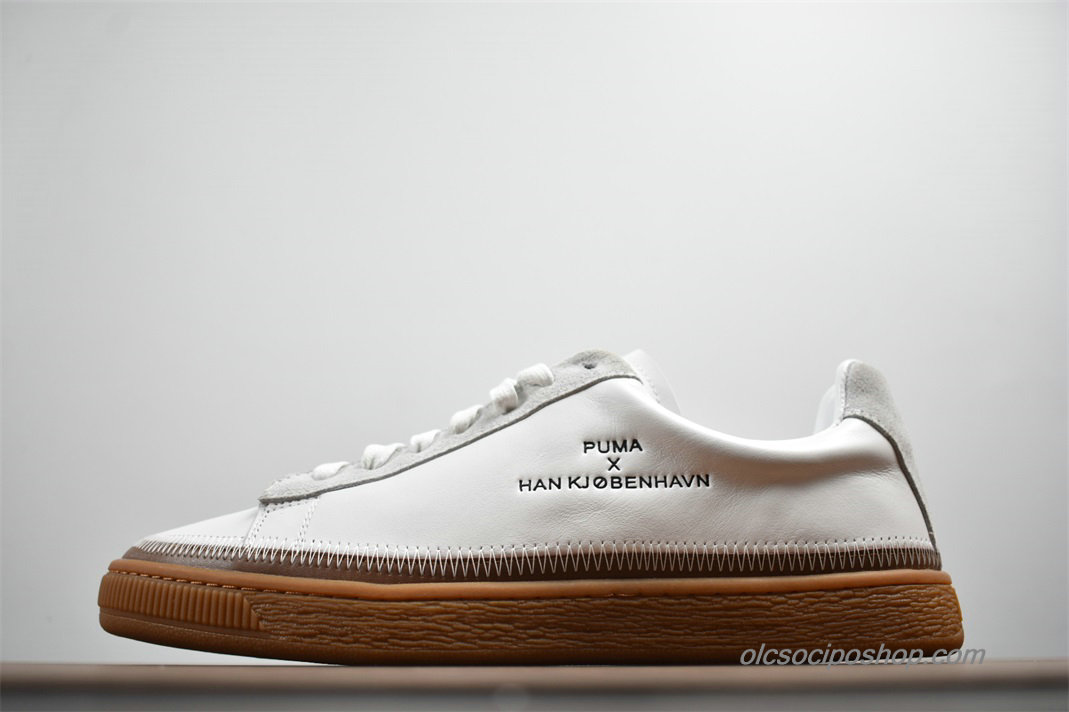 Puma Clyde x Han Kjobenhavn Fehér/Barna/Homok Cipők