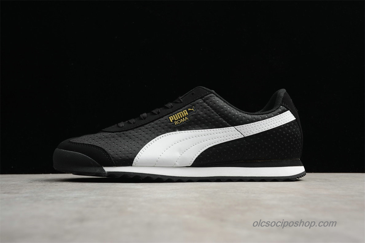 Férfi Puma Roma TriEmboss Fehér/Fekete Cipők (362179-10)