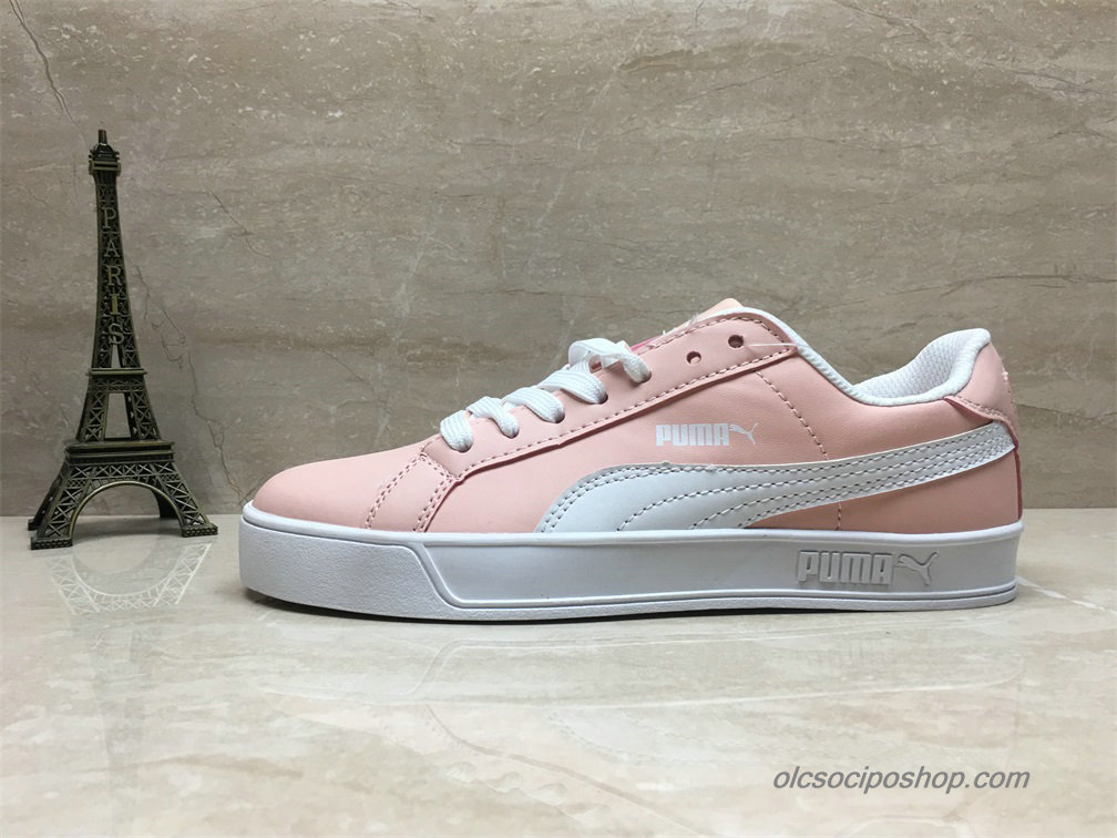 Puma Smash Vulc Rózsaszín/Fehér Cipők (369622-05)