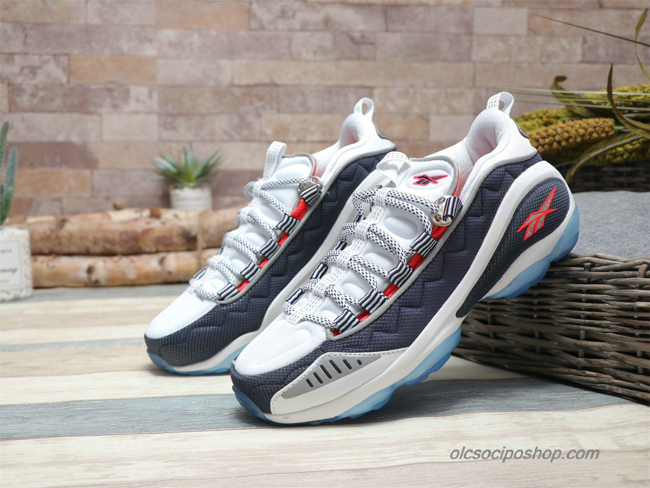 Férfi Reebok DMX Run 10 Fehér/Sötétszürke Cipők