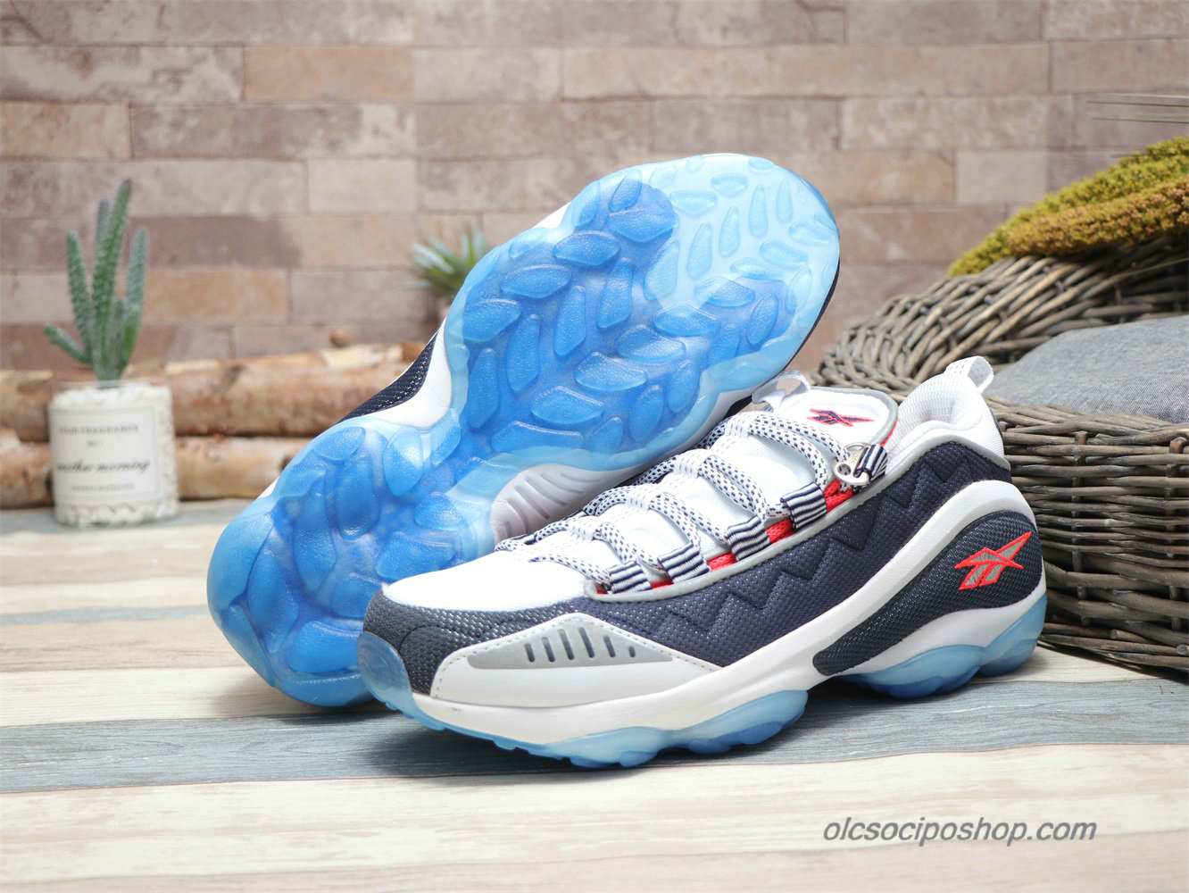 Férfi Reebok DMX Run 10 Fehér/Sötétszürke Cipők