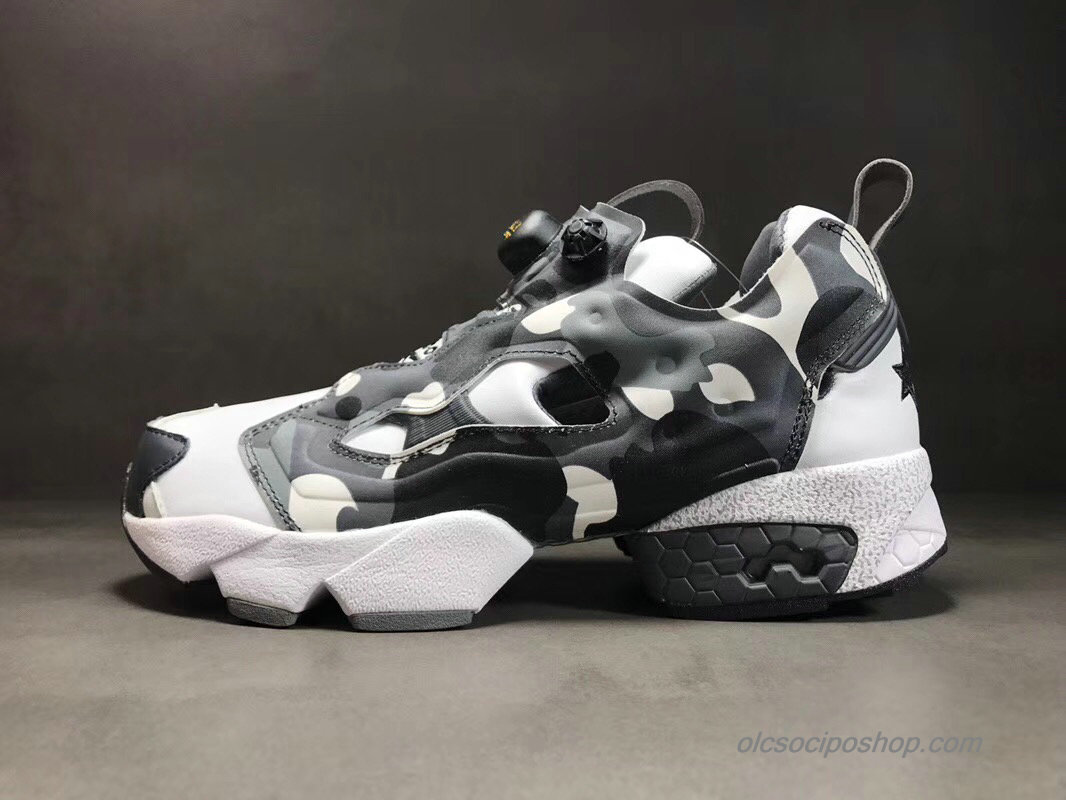 Férfi Reebok Instapump Fury OG Fehér/Szürke/Fekete Cipők (BD1355)