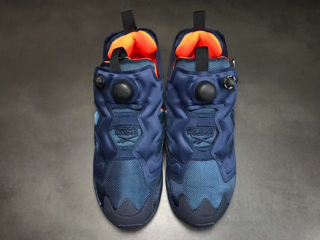 Férfi Reebok Instapump Fury OG Sötétkék/Narancs Cipők (V63499)