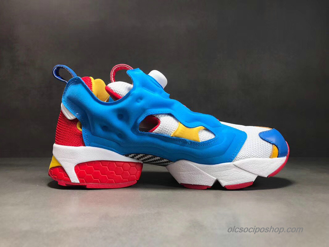 Reebok Instapump Fury OG Fehér/Kék/Piros/Sárga Cipők (M40168)