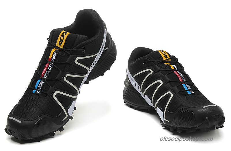 Férfi Salomon Speedcross 3 Fekete/Fehér/Szürke Cipők