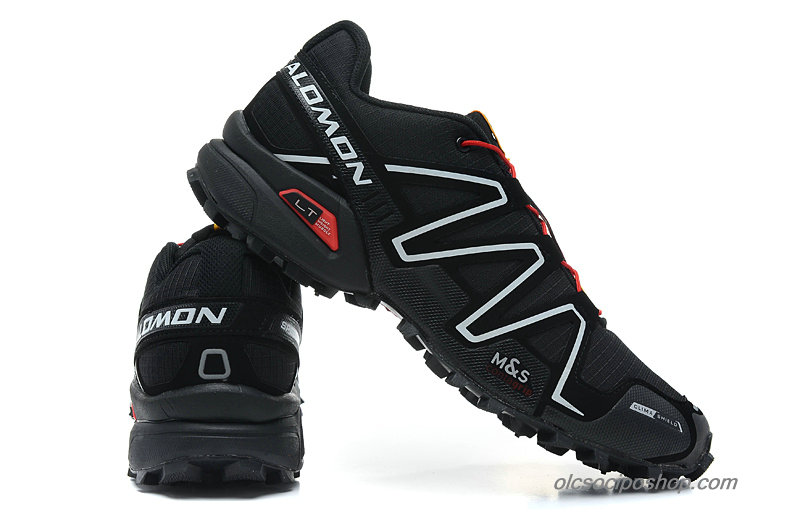 Női Salomon Speedcross 3 Fekete/Fehér Cipők