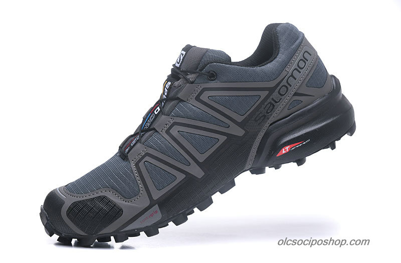 Férfi Salomon Speedcross 4 Sötétszürke/Fekete Cipők